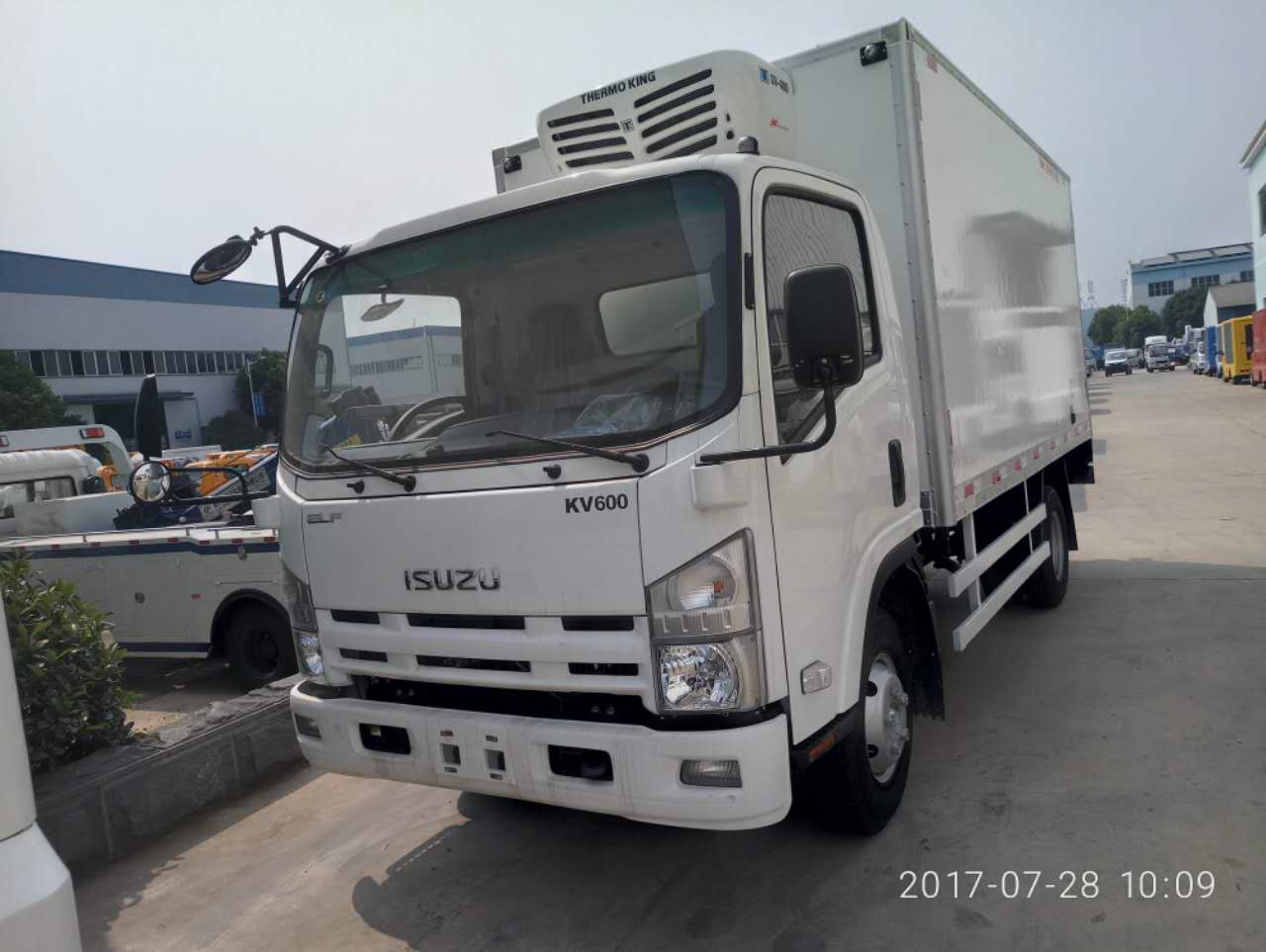 五十鈴KV600國(guó)五4米2冷藏車 